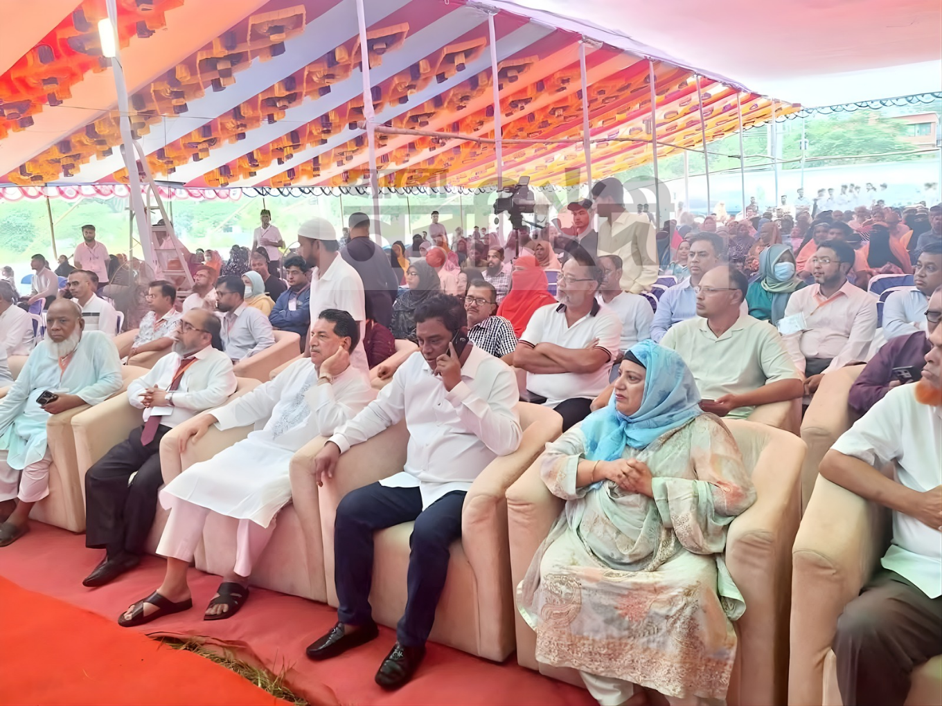 নরসিংদীর সাটিরপাড়া কালী কুমার মাঠে ড্যাবের ফ্রি মেডিকেল ক্যাম্পে চিকিৎসা পেল শতাধিক মানুষ