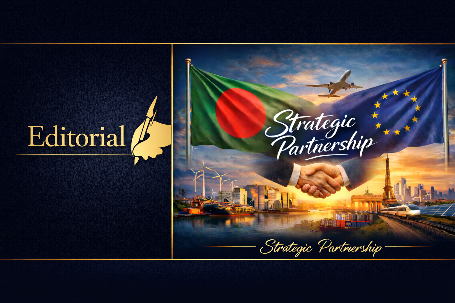 বাংলাদেশ–ইইউ সম্পর্কের নতুন অধ্যায়: সাহায্যগ্রহীতা নয়, এবার গুরুত্বপূর্ণ অংশীদার বাংলাদেশ-সম্পাদকীয়