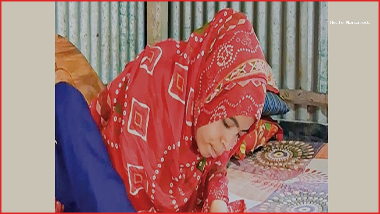 পায়ে লিখে মাস্টার্স পাস নীলা, প্রধানমন্ত্রীর কাছে চাইছেন চাকরি