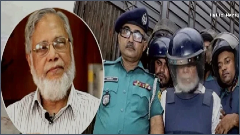 হত্যাচেষ্টা ও বিস্ফোরক মামলায় গ্রেপ্তার সাবেক বিচারপতি খায়রুল হক