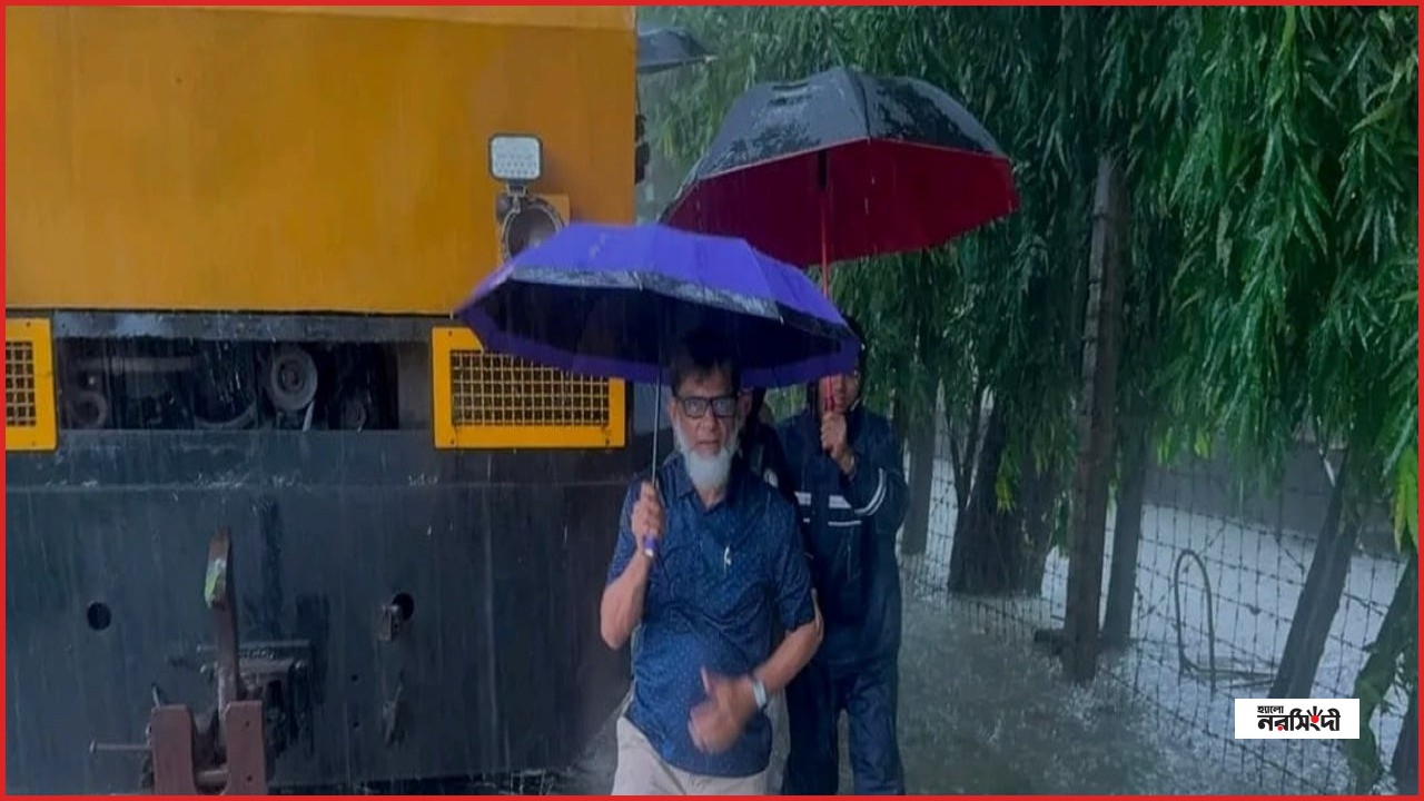 চট্টগ্রাম-দোহাজারী রেললাইন পাঁচ ফুট উঁচু করার পরিকল্পনা রেল মন্ত্রণালয়ের