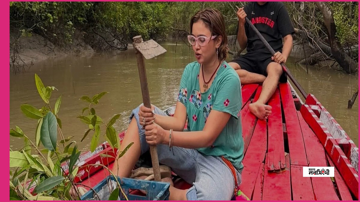 ৩০তম জন্মদিনে সুন্দরবনে ৩০০ গাছ লাগালেন অভিনেত্রী চমক
