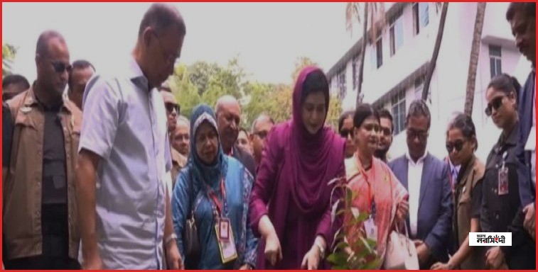ঢাকা মেডিকেল কলেজে বৃক্ষরোপণ কর্মসূচি উদ্বোধন করলেন প্রধানমন্ত্রী