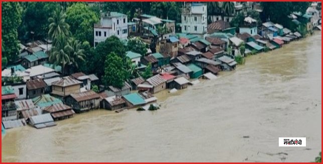 বান্দরবানে বন্যা পরিস্থিতির অবনতি, সড়ক যোগাযোগ বিচ্ছিন্ন