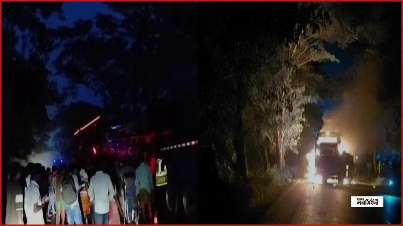ফরিদপুরে দুর্ঘটনাকবলিত পিকআপ উদ্ধার করতে গিয়ে বাসচাপায় নিহত ৫