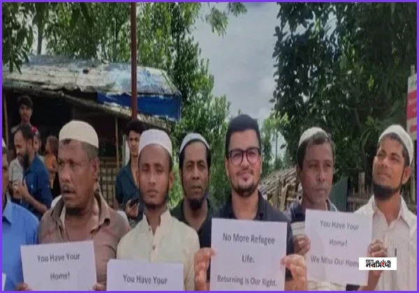 উখিয়ায় মার্কিন দূতের সামনে নিজ দেশে ফেরার আকুতি জানালেন রোহিঙ্গারা