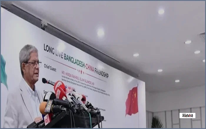 চীনের সঙ্গে সম্পর্ক আরও শক্তিশালী করবে বাংলাদেশ: মির্জা ফখরুল