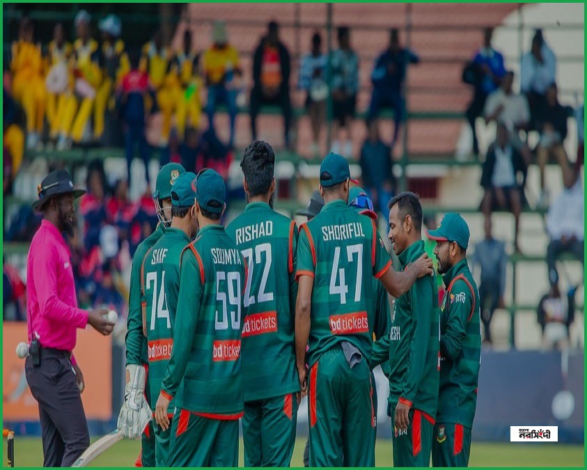 জিম্বাবুয়ের বিপক্ষে নাহিদ রানার বিধ্বংসী বোলিং