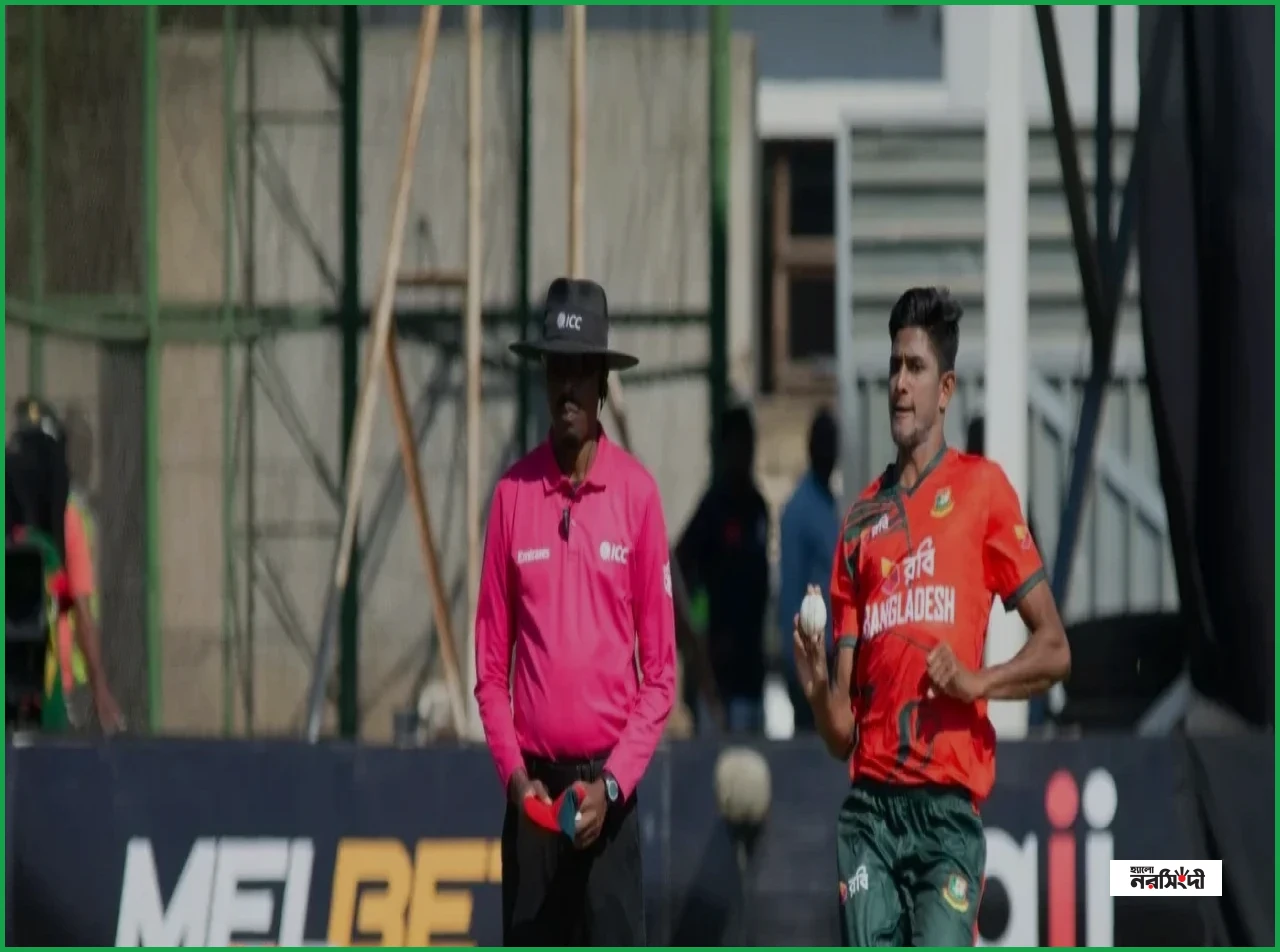 জিম্বাবুয়ের বিপক্ষে ১৭১ রানের লক্ষ্যে ব্যাট করছে বাংলাদেশ