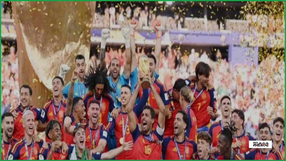 টানা পঞ্চমবার বিশ্বকাপের চ্যাম্পিয়ন স্পেনের সঠিক পূর্বাভাস দিল ইএ স্পোর্টস