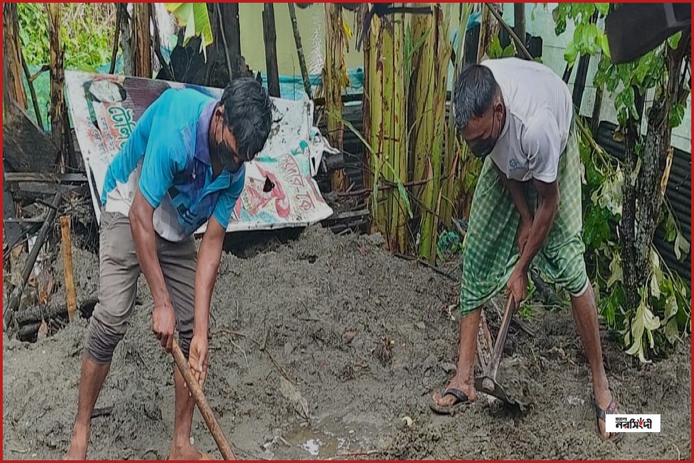 দাম্পত্য কলহে ফাঁস খুনের রহস্য, বাড়ির উঠান খুঁড়ে মরদেহ উদ্ধার