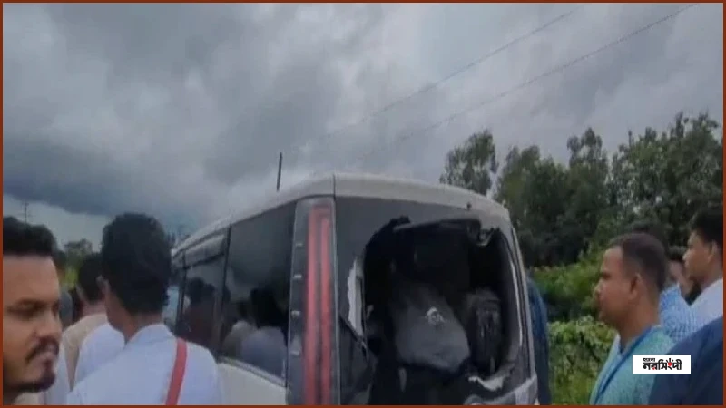 সিলেটে এনসিপির গাড়িবহরে দুই দফা হামলার অভিযোগ