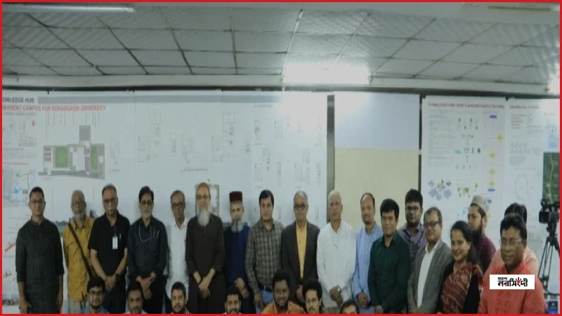 সোনারগাঁও ইউনিভার্সিটিতে আর্কিটেকচার বিভাগের ফাইনাল ইয়ার থিসিস জুরি সম্পন্ন