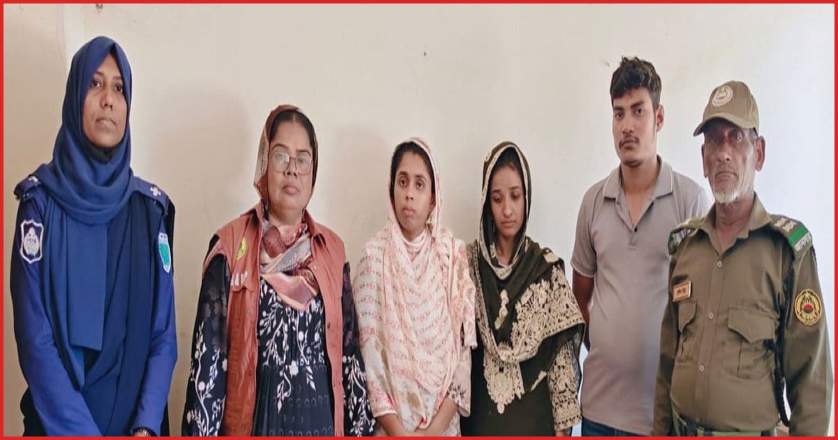 কমলগঞ্জ সীমান্তে বিএসএফের পুশইন, ৩ বাংলাদেশি আটক