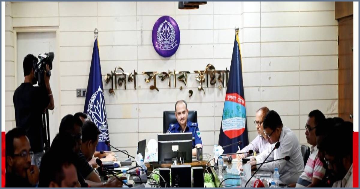 কুষ্টিয়ায় সাংবাদিকদের সাথে নবাগত পুলিশ সুপারের মতবিনিময় সভা
