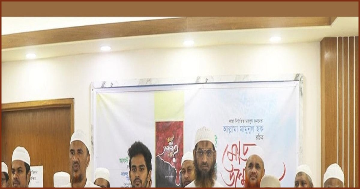জুলাইয়ের পক্ষে আপসহীন বাংলাদেশ খেলাফত মজলিস: মামুনুল হক