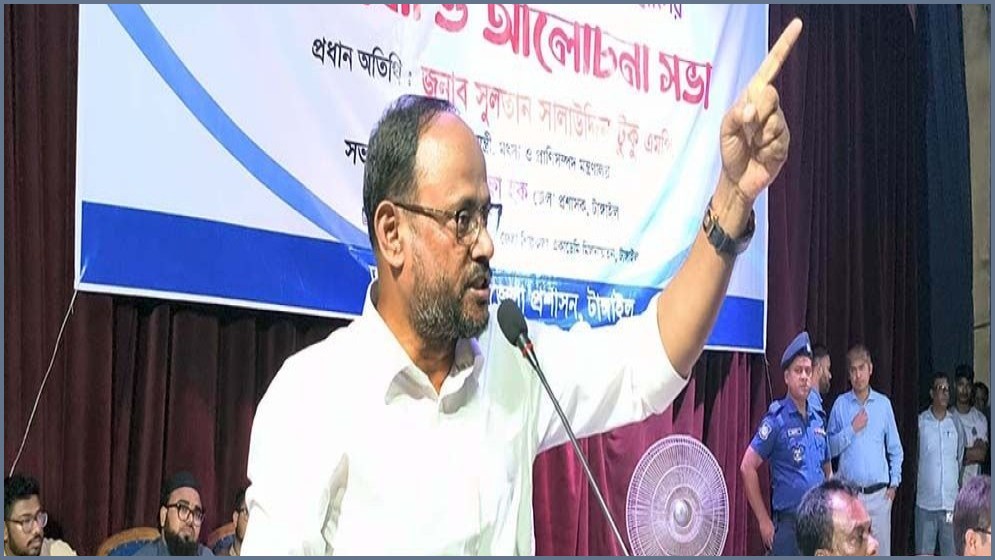 দেশ অস্থিতিশীল করার ষড়যন্ত্র করছে স্বৈরাচারের দোসররা: সুলতান সালাউদ্দিন টুকু