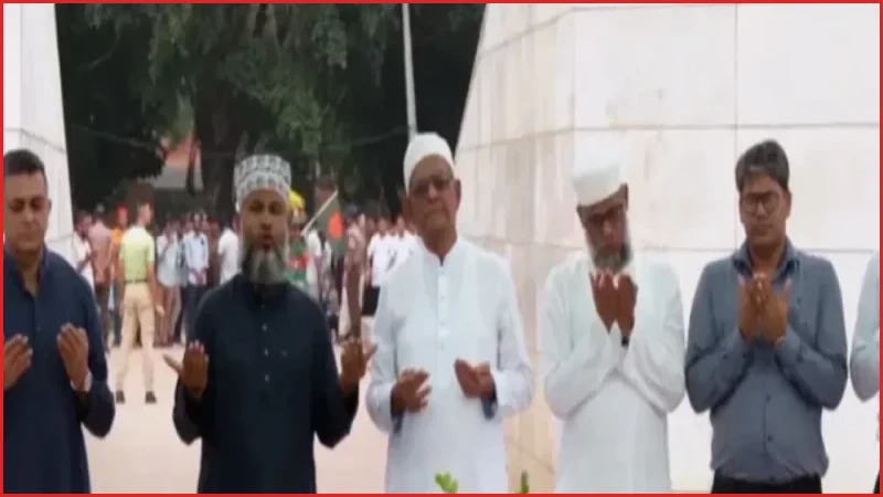 নব নির্বাচিত রাষ্ট্রপতি মির্জা ফখরুল কবর জিয়ারত করলেন