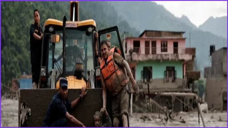 নেপালে ভয়াবহ বন্যায় নিহতের সংখ্যা বেড়ে ৯৫