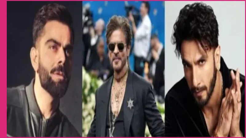 ভারতের সবচেয়ে মূল্যবান তারকা এখন শাহরুখ খান, পেছনে ফেললেন কোহলিকে