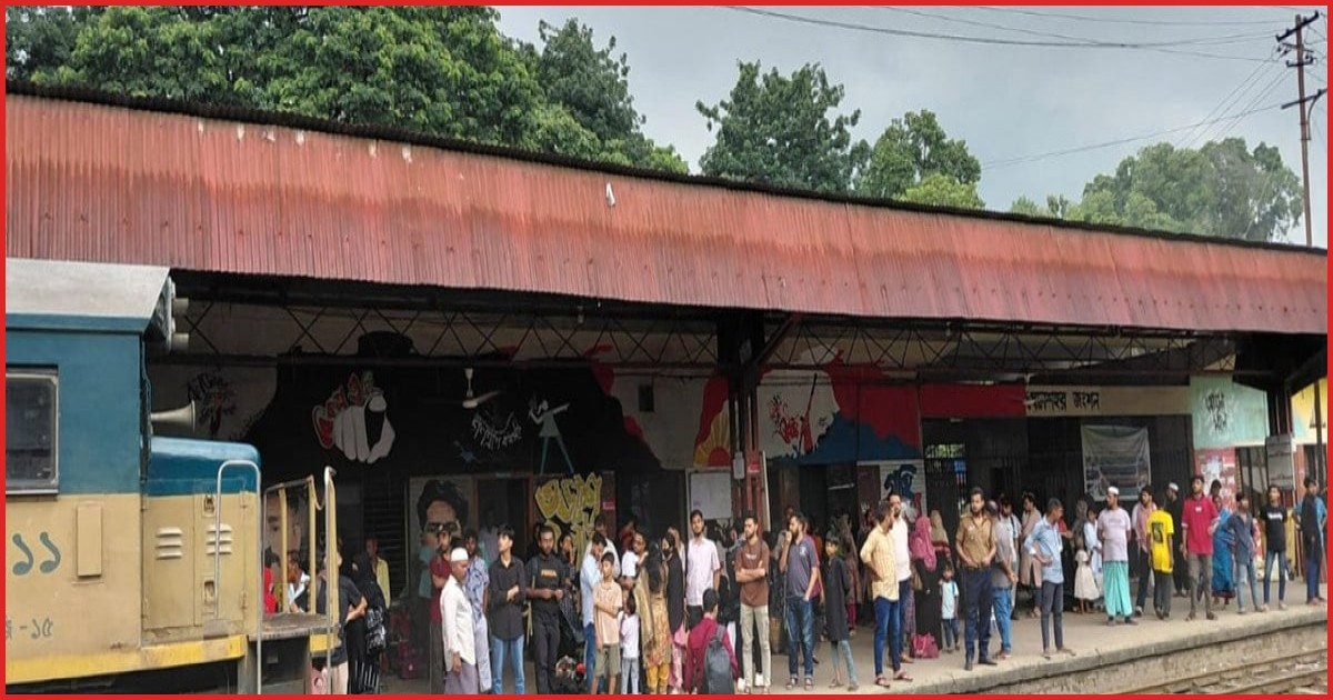 চট্টগ্রামে দুই শিশুকে বাঁচাতে গিয়ে ট্রেনে কাটা পড়ে পথচারীর মৃত্যু