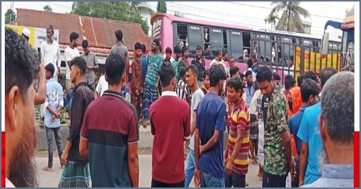 ত্রিশালে নিরবচ্ছিন্ন গ্যাস সরবরাহের দাবিতে সিএনজি চালকদের মহাসড়ক অবরোধ
