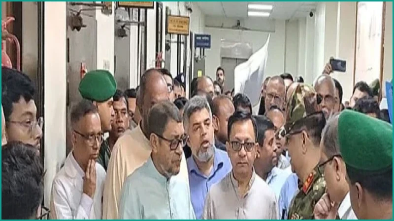 দুই মন্ত্রীর পরিদর্শনে বদলে গেল ওসমানী হাসপাতালের চিত্র