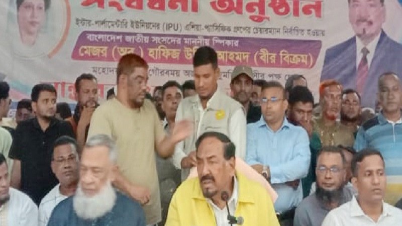 আওয়ামী লীগকে এ দেশে আর রাজনীতি করতে দেওয়া হবে না: মেজর হাফিজ